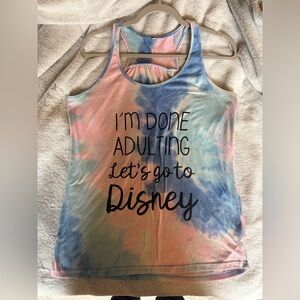 Tie-Dye Disney Tank Top